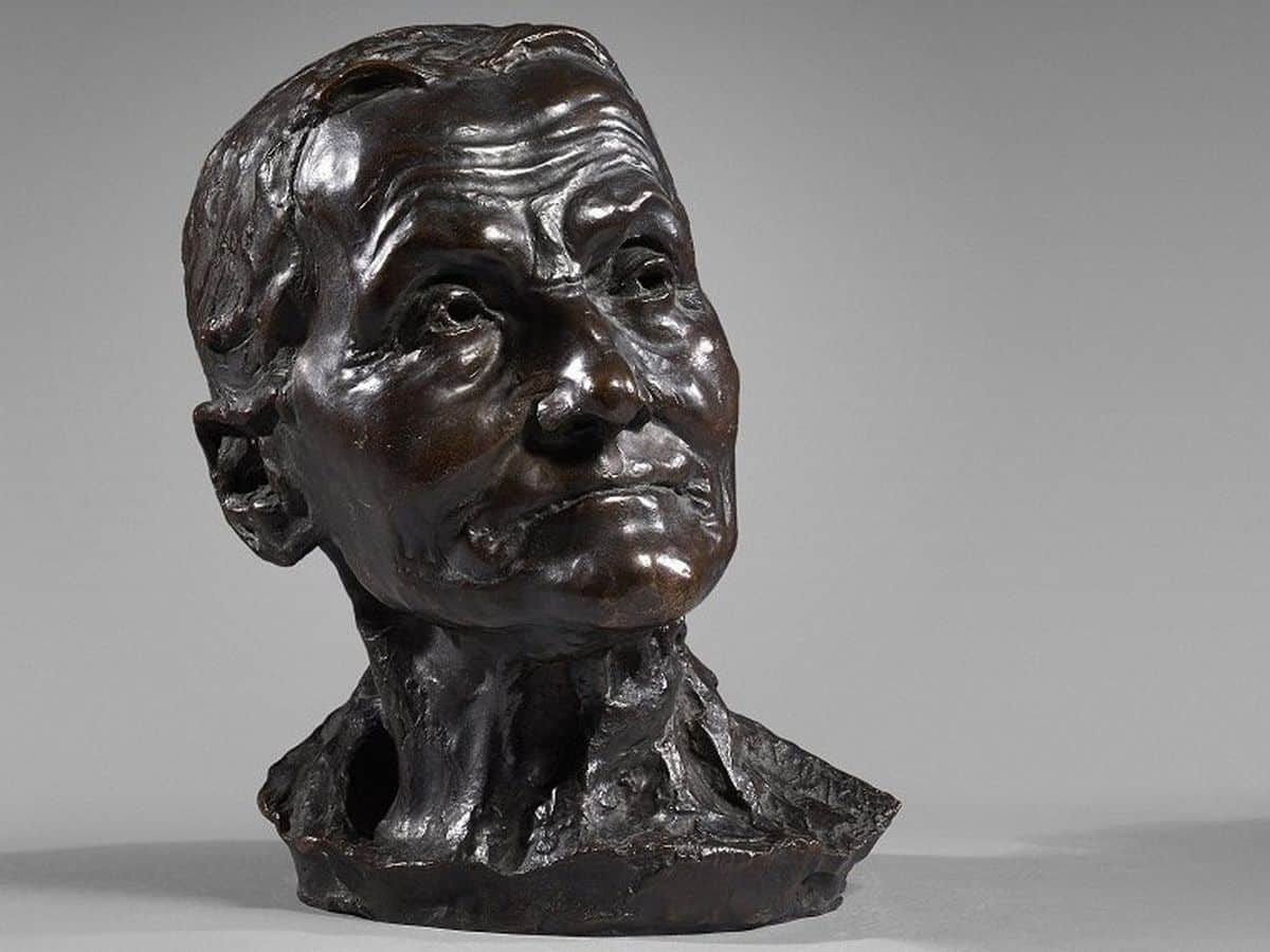 Bronze d'une vielle femme - Camille Claudel
