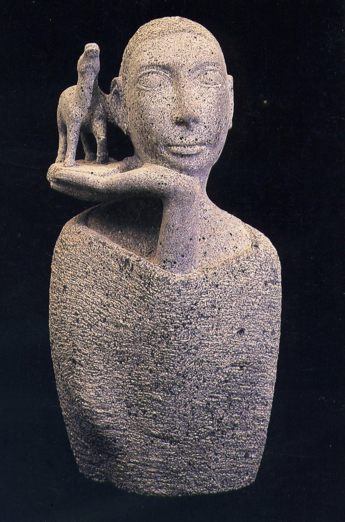 L'homme qui parlait aux chevaux - Basalt - 1997 - Musée Damas - Lutfi Romhein