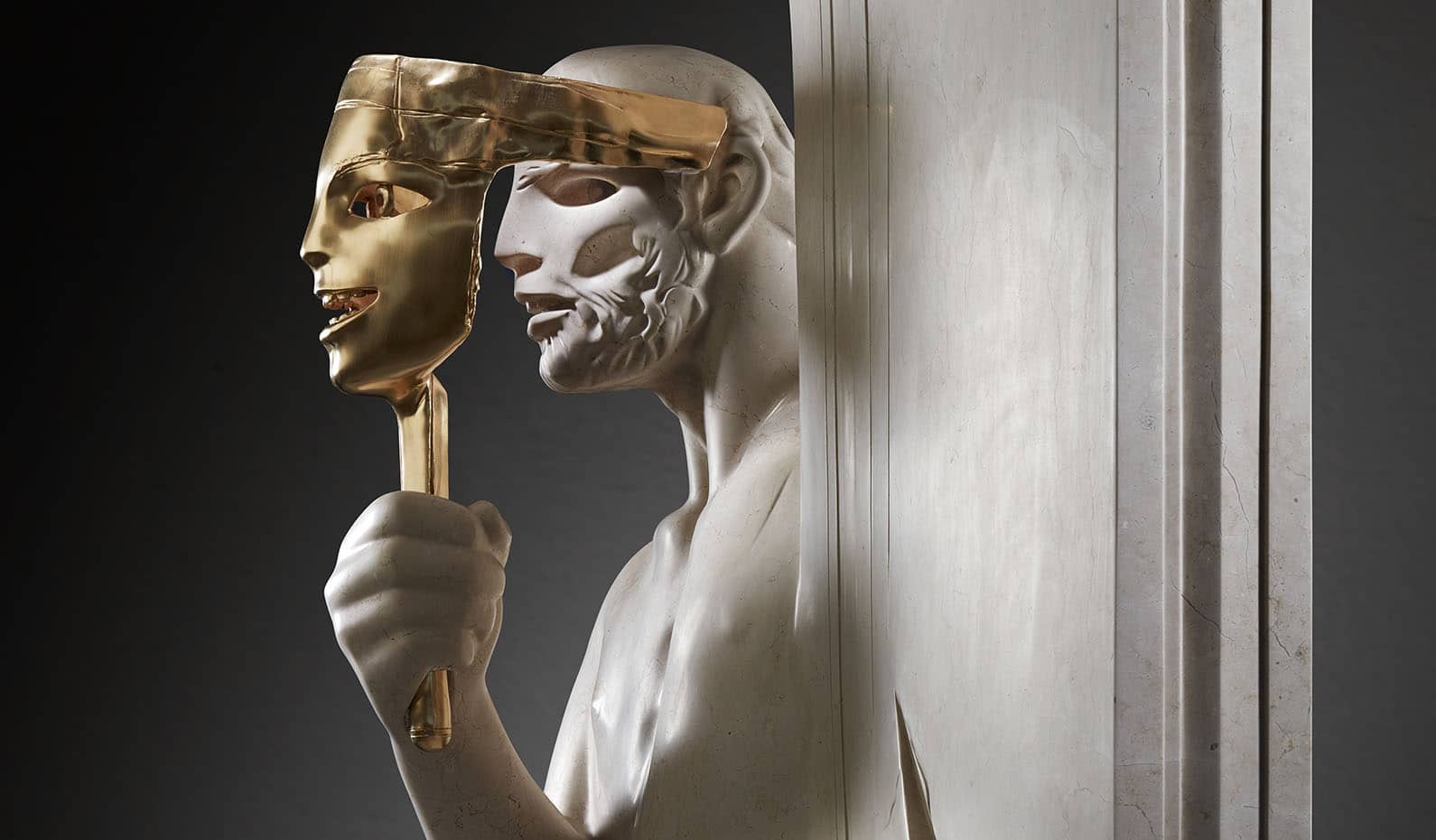 Une oeuvre extraite du monument de Pesaro par Vangi