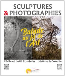 Expo Balade au fil de l'art Saint maximin