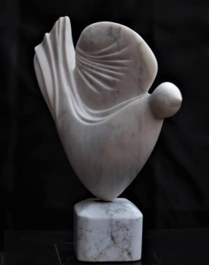 Sculpture marbre - Côte d'azur - Cécile Déléage Romhein
