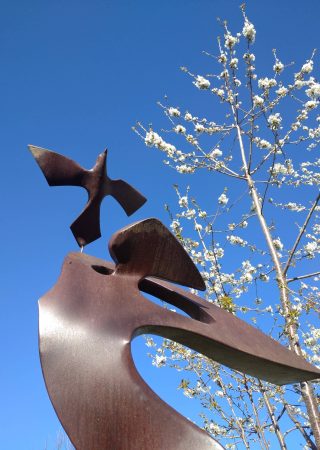 Colombe - Corten - Oeuvre disponible