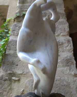 Sculpture contemporaine Marbre de Carrare - Coll. Privée Belgique