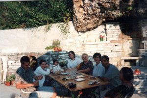 Avec Boutros et Barbara à Carrare - Arco Arte - 1997