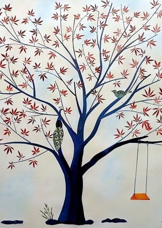 collage arbre d'azur bis