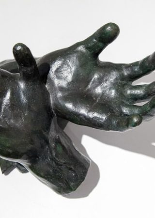 Mains - Bronze - Cécile Romhein - Coll. Privée